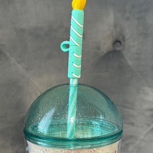 Starbucks 2025 Frappuccino 30th Anniversary Cold Cup with B-day Candle Topper - Picture 3 of 6